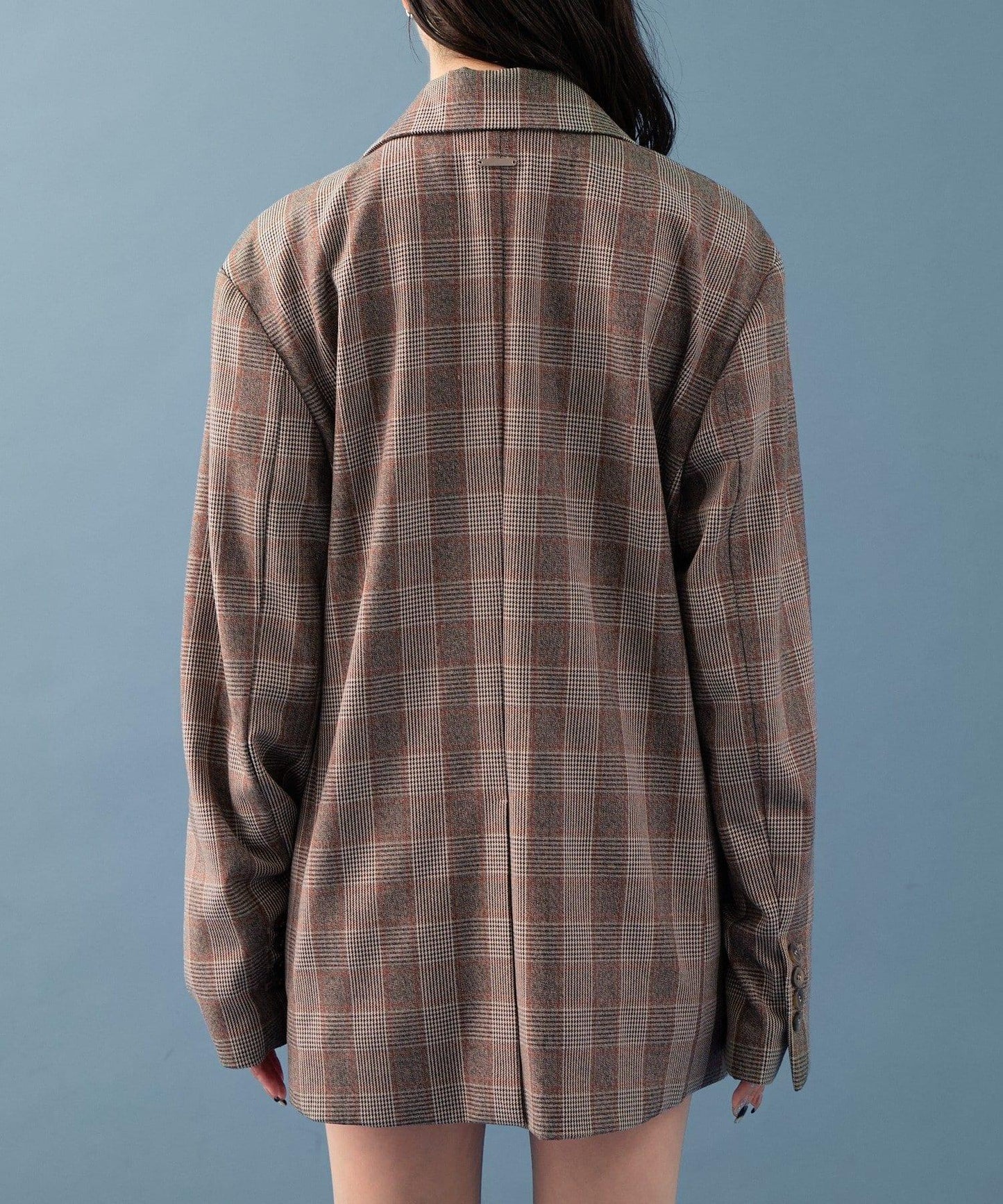 【mystic】格紋西裝外套