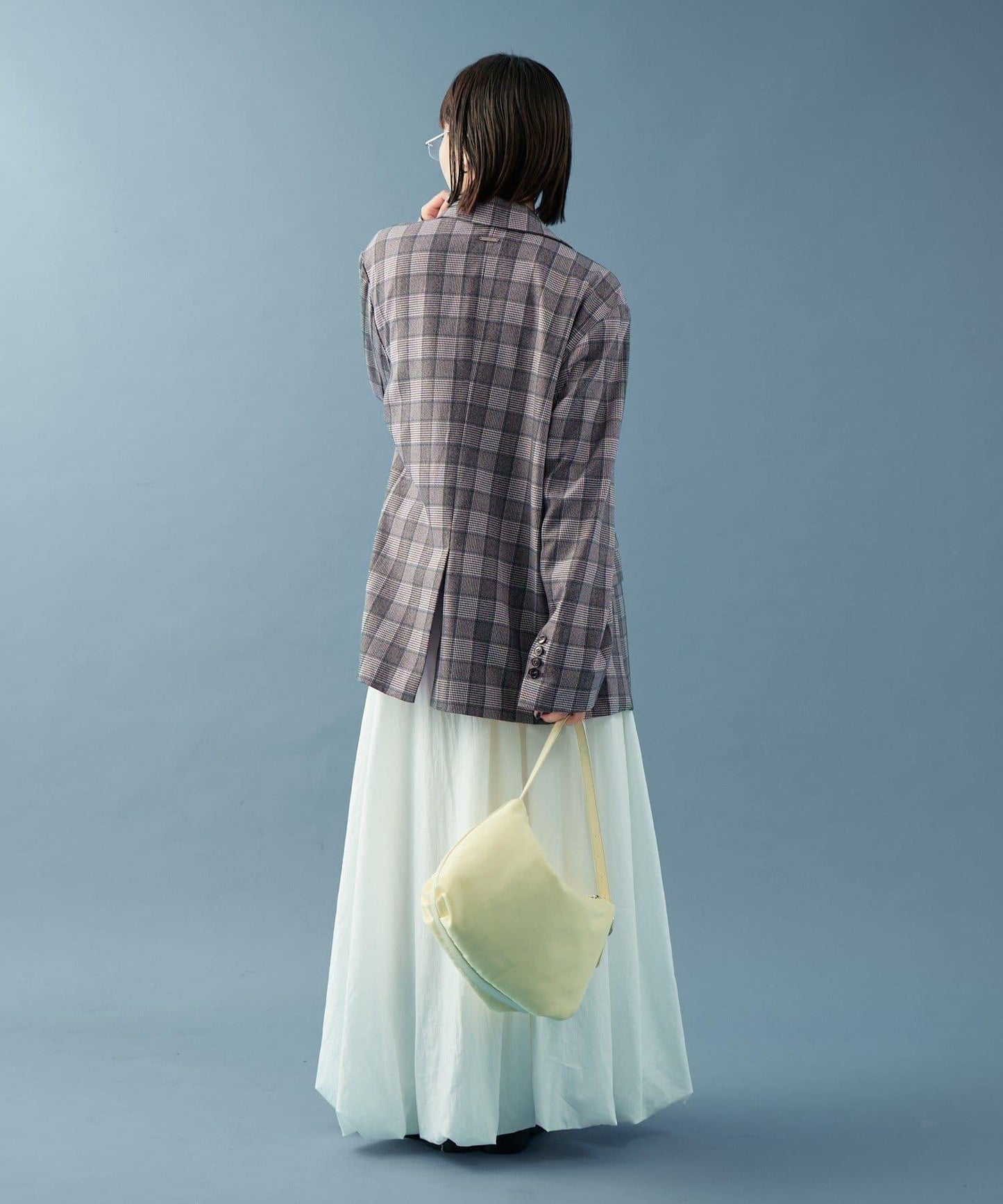 【mystic】格紋西裝外套