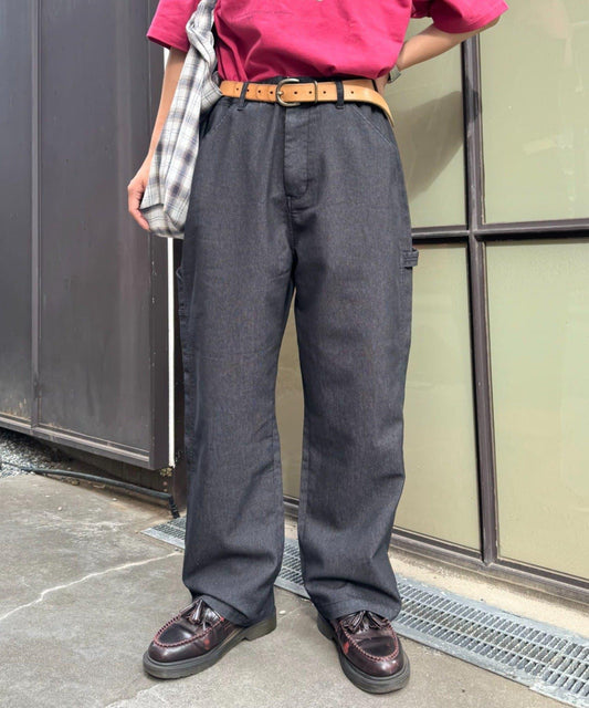【夏季清涼◎】【TYPYDENIM】網眼牛仔工裝褲