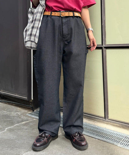 【夏季清涼◎】【TYPYDENIM】網眼牛仔工裝褲