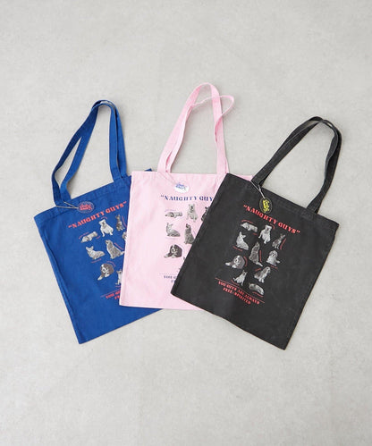 【SOUNDSGOOOOD】犬印花掛飾帶手提包