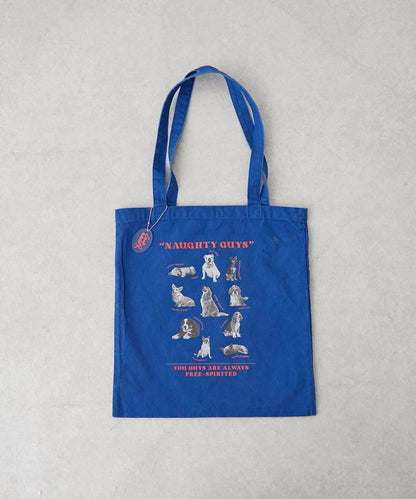 【SOUNDSGOOOOD】犬印花掛飾帶手提包