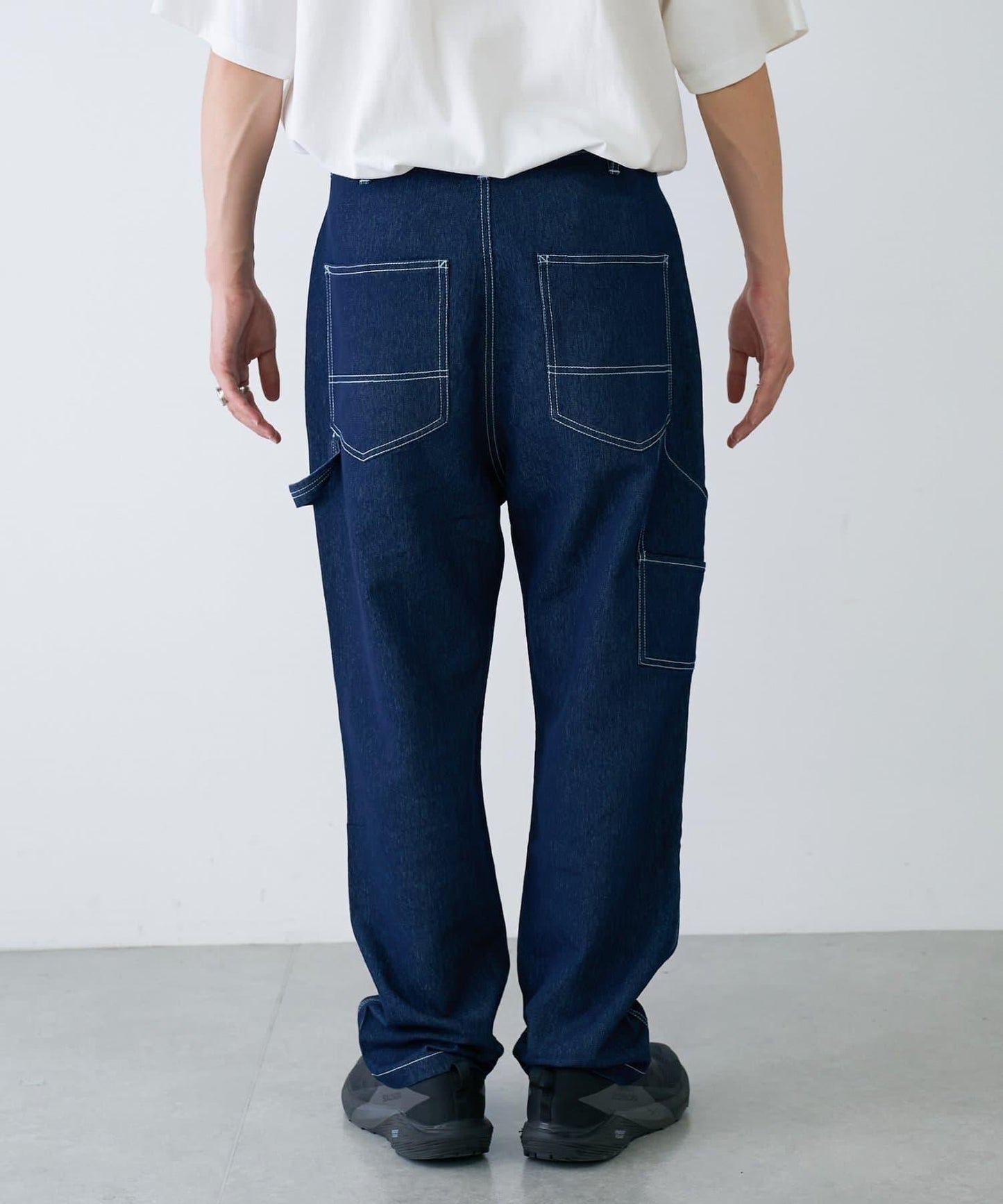 【夏季清涼◎】【TYPYDENIM】網眼牛仔工裝褲