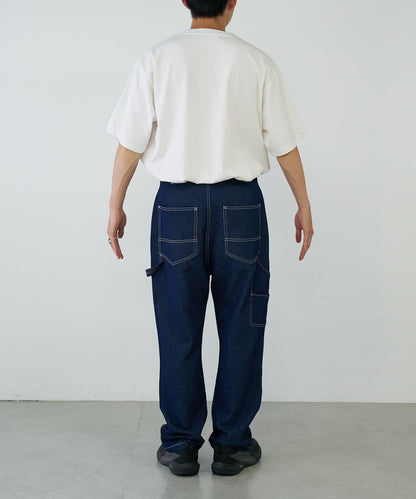 【夏季清涼◎】【TYPYDENIM】網眼牛仔工裝褲