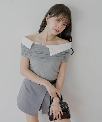 Chico 襯衫疊穿設計上衣