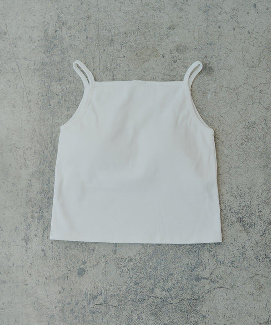 Chico 帶胸墊美式拼色吊帶背心