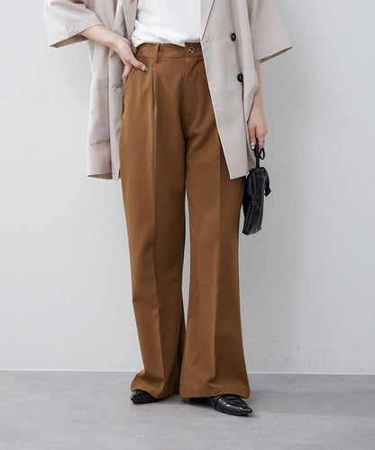 【M/L尺碼展開】修身基礎喇叭褲