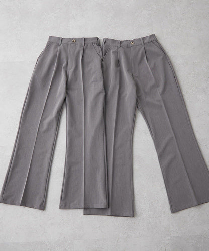 【M/L尺碼展開】修身基礎喇叭褲