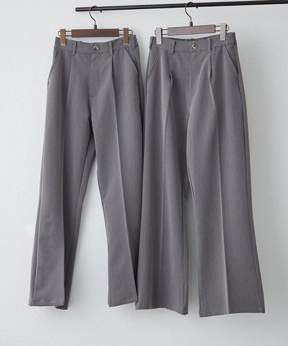 【M/L尺碼展開】修身基礎喇叭褲