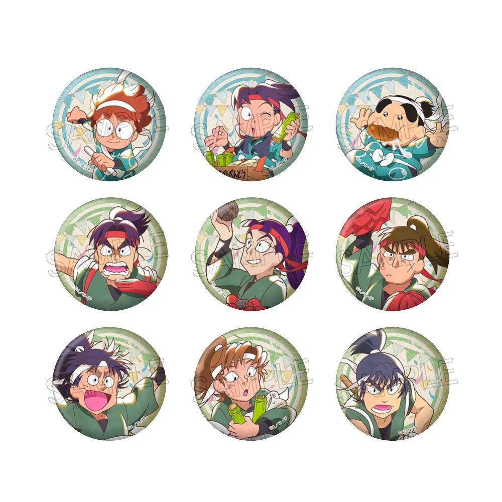 《忍者亂太郎》_復古系列 鋼章 Vol.2 A【整盒/9個裝】