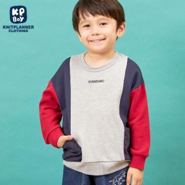 KPBOY拼接口袋衛衣（100～150）