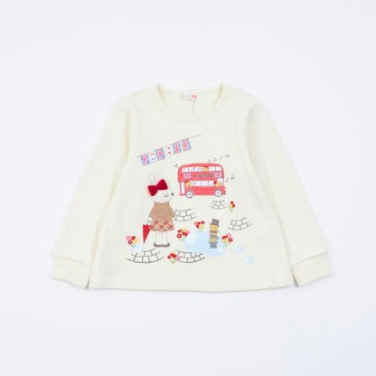KP(ケーピー)倫敦mimi印花貼布衛衣（80～150）