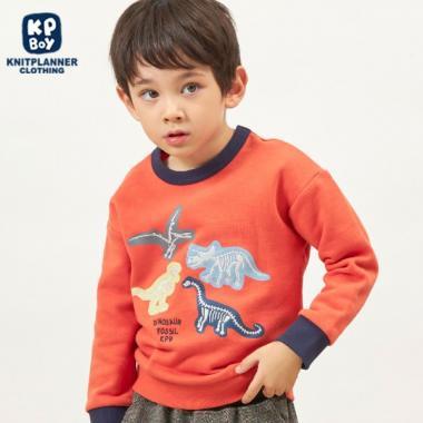 KPBOY 恐龍化石刺繡衛衣（80～130）