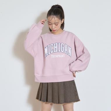 【GOODPRICE】加絨學院風套頭衫