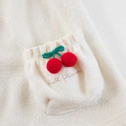 KP櫻桃圖案圈圈紗馬甲（80～120）