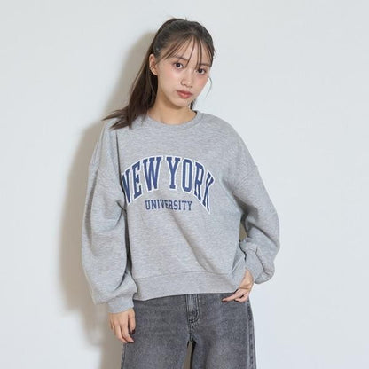 【GOODPRICE】加絨學院風套頭衫