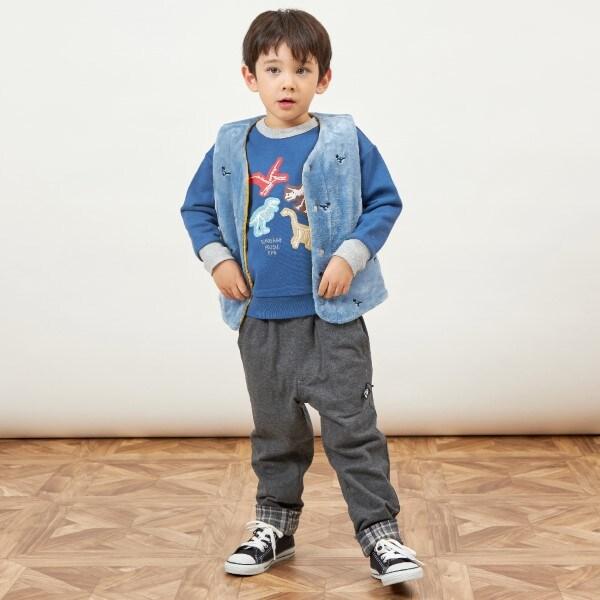 KPBOY 恐龍化石刺繡衛衣（80～130）