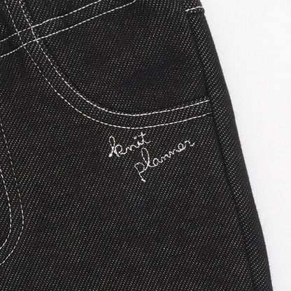 KP牛仔針織內加絨長褲（80～90）