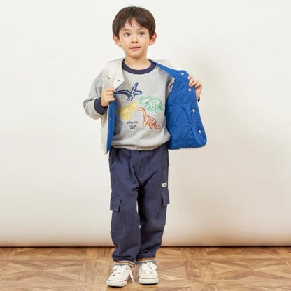 KPBOY 恐龍化石刺繡衛衣（80～130）