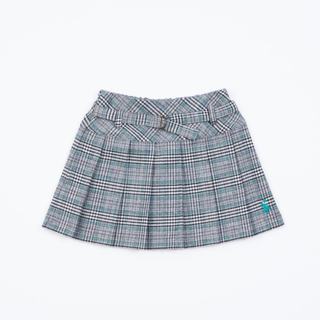 KP格紋百褶裙（110～140）