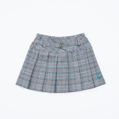 KP格紋百褶裙（110～140）