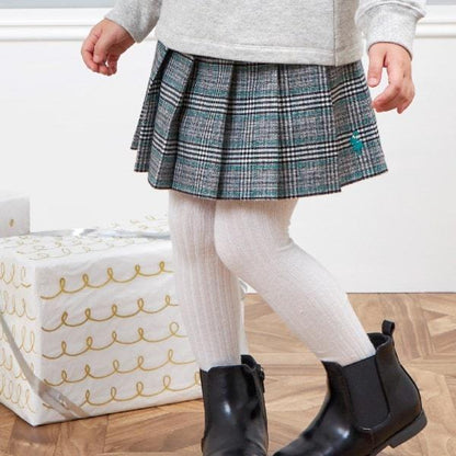 KP格紋百褶裙（110～140）