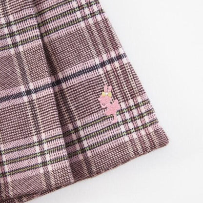 KP格紋百褶裙（110～140）