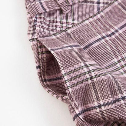 KP格紋百褶裙（110～140）