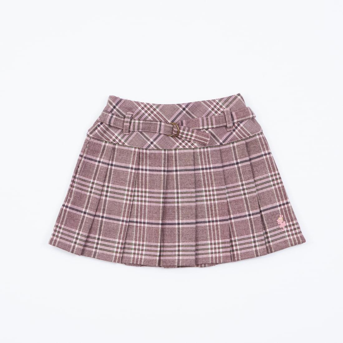 KP格紋百褶裙（110～140）