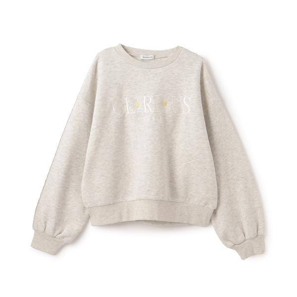 【GOODPRICE】加絨花卉字母衛衣