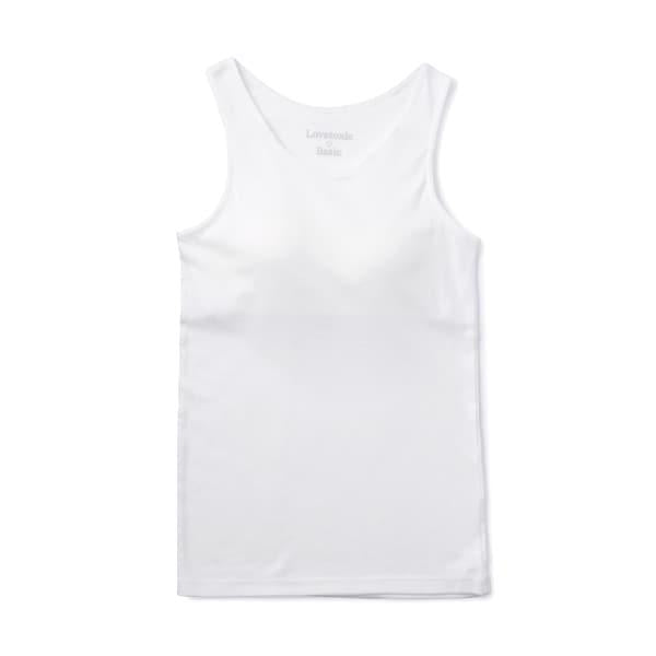 【基礎款】【100%純棉】帶胸墊背心