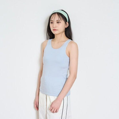 【基礎款】【100%純棉】帶胸墊背心