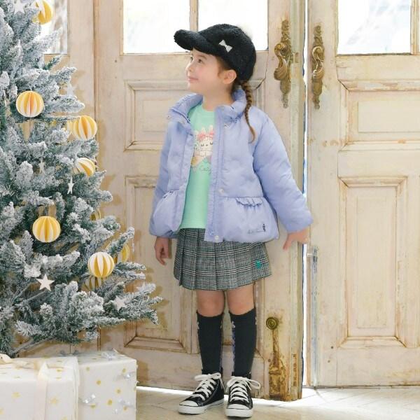 KP格紋百褶裙（110～140）