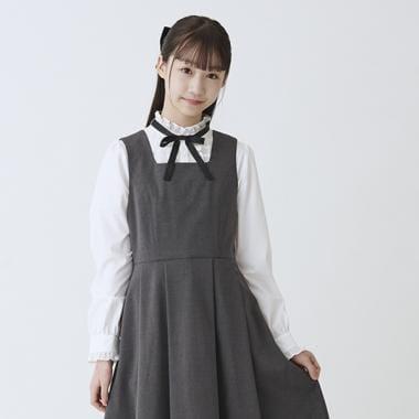 立領荷葉邊襯衫