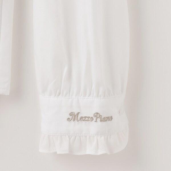 立領荷葉邊襯衫