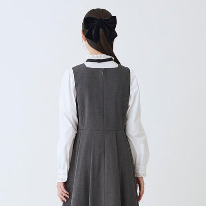 立領荷葉邊襯衫