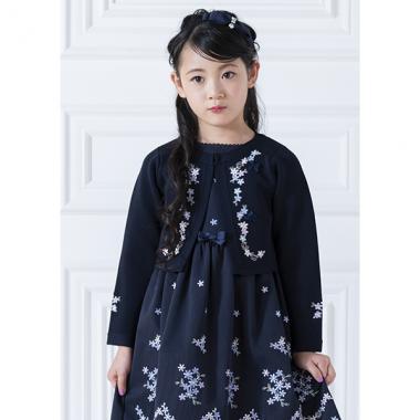 花卉刺繡針織開衫