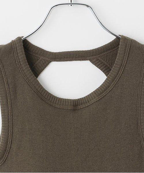 【PALM】NULL背部開口背心