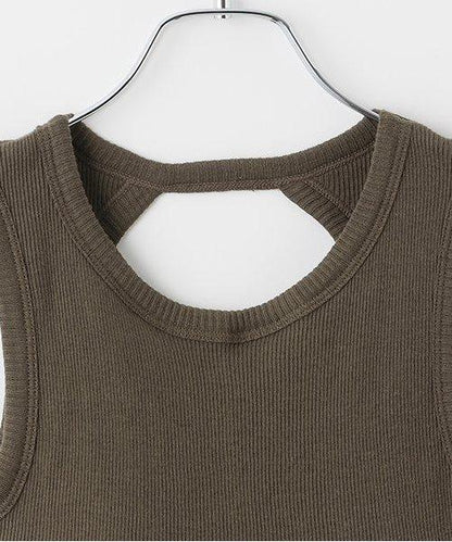 【PALM】NULL背部開口背心