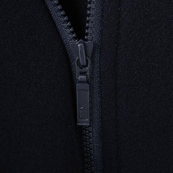 【輕量夾棉內襯】牛角扣大衣