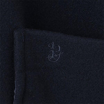 【輕量夾棉內襯】牛角扣大衣