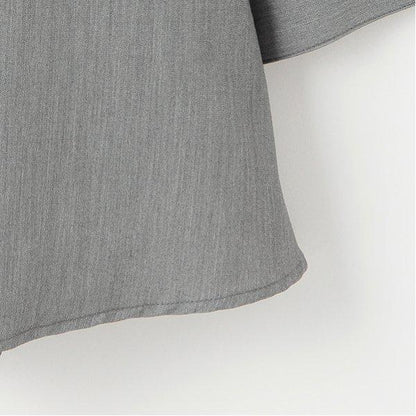 帶蝴蝶結吊帶背心的襯衫連衣裙