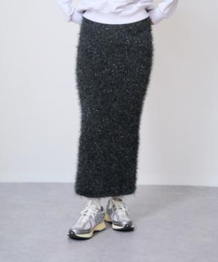 流蘇針織半身裙