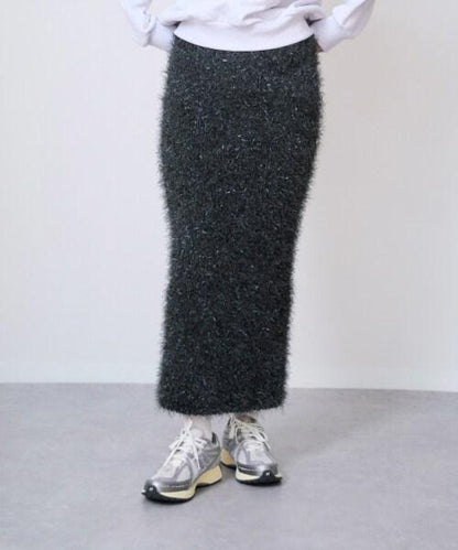 流蘇針織半身裙