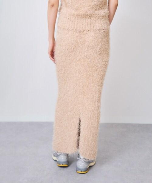 流蘇針織半身裙