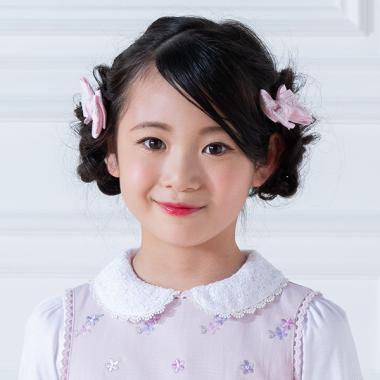 蝴蝶結蕾絲髮圈2個裝