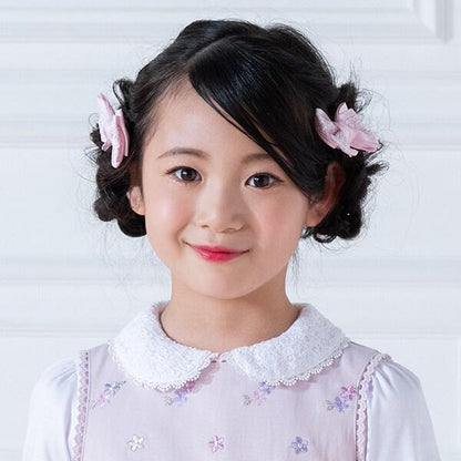 蝴蝶結蕾絲髮圈2個裝