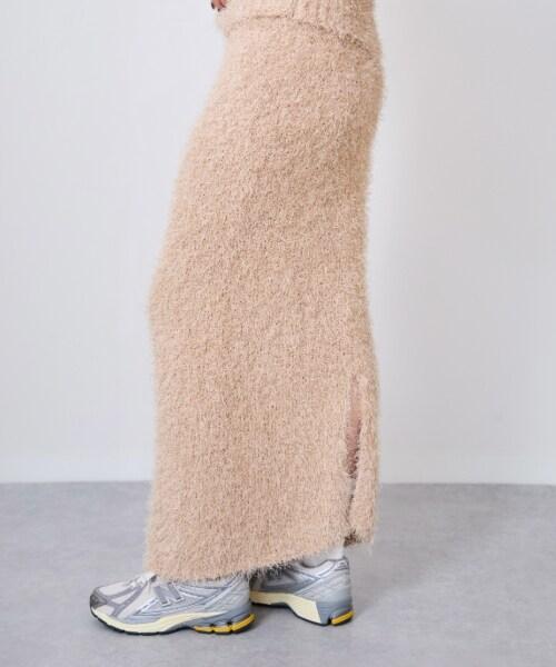 流蘇針織半身裙