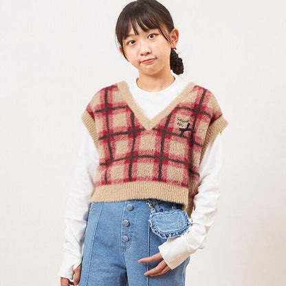 troislapins 可水洗馬甲&T恤套裝（140～160）