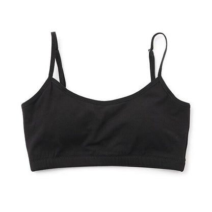 【基礎款】【抗菌防臭/吸水速幹/清爽】棉混吊帶半罩杯內衣